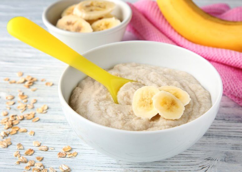 Porridge para bebes